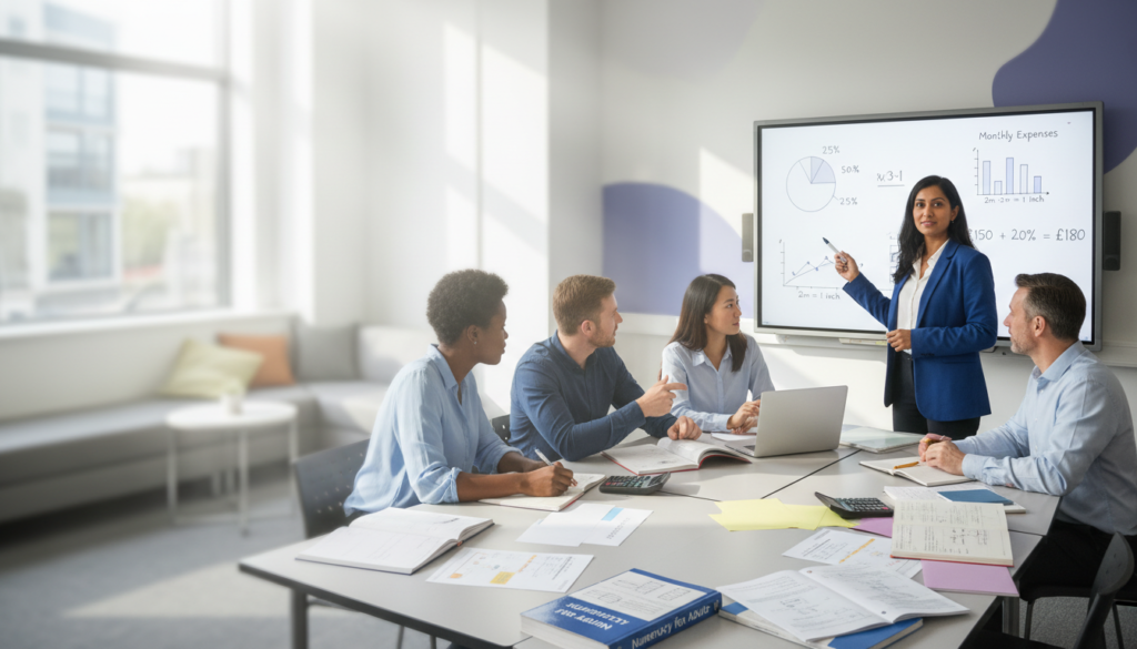 Level 3 Award in Mathematics for Numeracy Teaching for teachers and QTLS